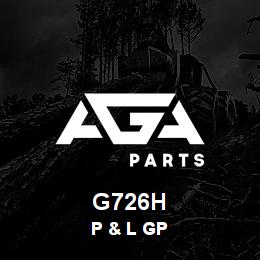 G726H Caterpillar P & L GP | AGA Parts