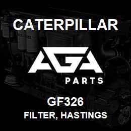 GF326 Caterpillar FILTER, HASTINGS | AGA Parts