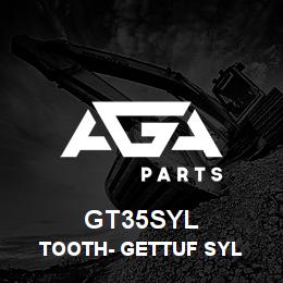 GT35SYL Caterpillar TOOTH- GETTUF SYL | AGA Parts