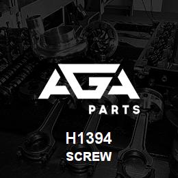 H1394 Caterpillar SCREW | AGA Parts