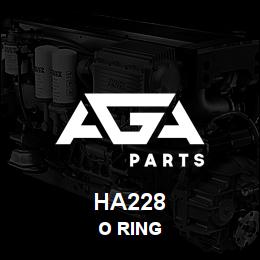 HA228 Caterpillar O RING | AGA Parts