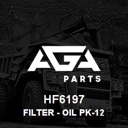 HF6197 Caterpillar FILTER - OIL PK-12 | AGA Parts