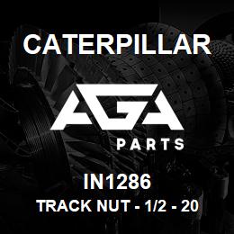 IN1286 Caterpillar TRACK NUT - 1/2 - 20 UNF | AGA Parts