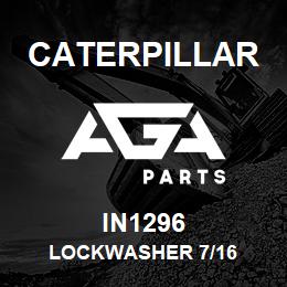 IN1296 Caterpillar LOCKWASHER 7/16 | AGA Parts