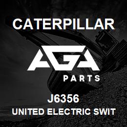 J6356 Caterpillar UNITED ELECTRIC SWITCH | AGA Parts