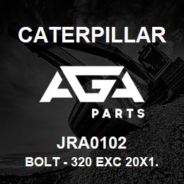 JRA0102 Caterpillar BOLT - 320 EXC 20X1.5X59 | AGA Parts