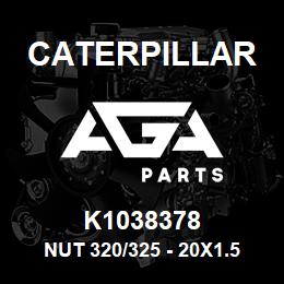 K1038378 Caterpillar NUT 320/325 - 20X1.5 | AGA Parts