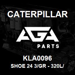 KLA0096 Caterpillar SHOE 24 3/GR - 320L/N | AGA Parts