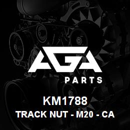 KM1788 Caterpillar Track Nut - M20 - CAT 320/325 (20MM | AGA Parts KM1788 Caterpillar Track Nut - M20 - CAT 320/325 (20MM | AGA Parts