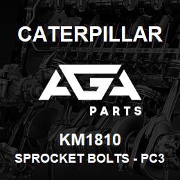 KM1810 Caterpillar Sprocket Bolts - PC300LC-7 / M20-2 | AGA Parts