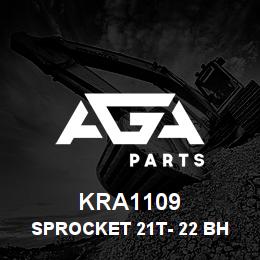 KRA1109 Caterpillar SPROCKET 21T- 22 BH | AGA Parts
