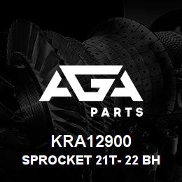 KRA12900 Caterpillar SPROCKET 21T- 22 BH | AGA Parts