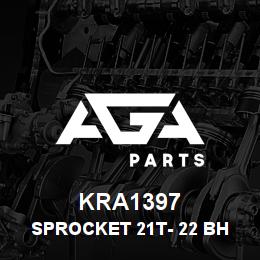 KRA1397 Caterpillar SPROCKET 21T- 22 BH | AGA Parts KRA1397 Caterpillar SPROCKET 21T- 22 BH | AGA Parts