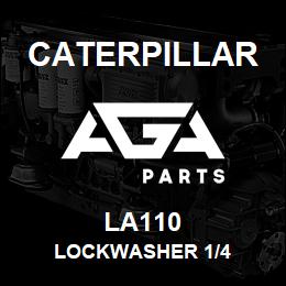 LA110 Caterpillar LOCKWASHER 1/4 | AGA Parts