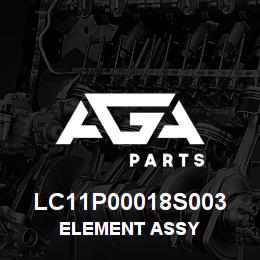 LC11P00018S003 Caterpillar ELEMENT ASSY | AGA Parts LC11P00018S003 Caterpillar ELEMENT ASSY | AGA Parts