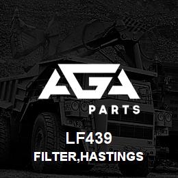 LF439 Caterpillar FILTER,HASTINGS | AGA Parts