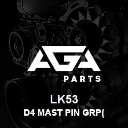 LK53 Caterpillar D4 MAST PIN GRP(CR1620) | AGA Parts