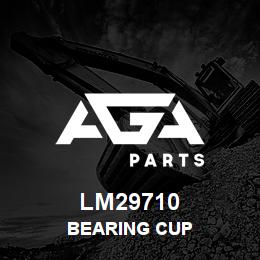 LM29710 Caterpillar BEARING CUP | AGA Parts