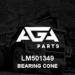 LM501349 Caterpillar BEARING CONE | AGA Parts