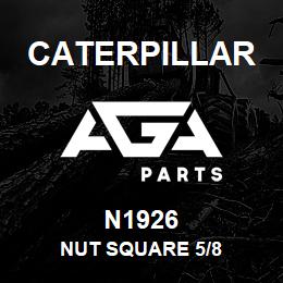 N1926 Caterpillar NUT SQUARE 5/8 | AGA Parts