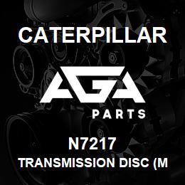 N7217 Caterpillar TRANSMISSION DISC (METALLIC) | AGA Parts
