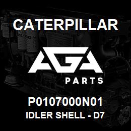 P0107000N01 Caterpillar IDLER SHELL - D7 | AGA Parts