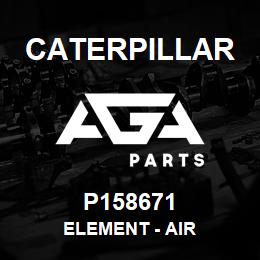P158671 Caterpillar ELEMENT - AIR | AGA Parts