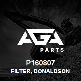 P160807 Caterpillar FILTER, DONALDSON | AGA Parts