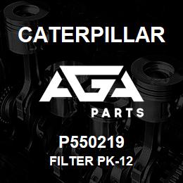 P550219 Caterpillar FILTER PK-12 | AGA Parts
