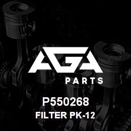 P550268 Caterpillar FILTER PK-12 | AGA Parts