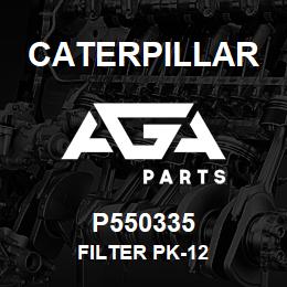 P550335 Caterpillar FILTER PK-12 | AGA Parts