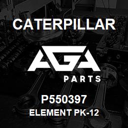 P550397 Caterpillar ELEMENT PK-12 | AGA Parts