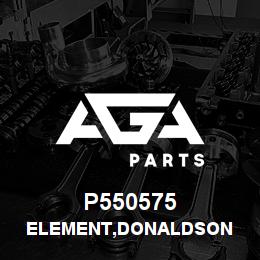 P550575 Caterpillar ELEMENT,DONALDSON | AGA Parts