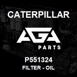 P551324 Caterpillar FILTER - OIL | AGA Parts