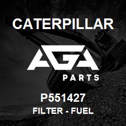 P551427 Caterpillar FILTER - FUEL | AGA Parts