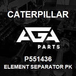 P551436 Caterpillar ELEMENT SEPARATOR PK-6 | AGA Parts