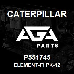 P551745 Caterpillar ELEMENT-FI PK-12 | AGA Parts