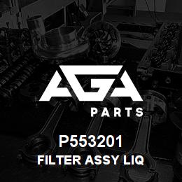 P553201 Caterpillar FILTER ASSY LIQ SPIN-ON WATER SEP | AGA Parts