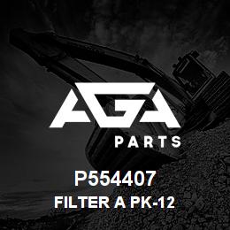 P554407 Caterpillar FILTER A PK-12 | AGA Parts