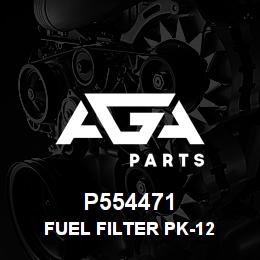 P554471 Caterpillar FUEL FILTER PK-12 | AGA Parts
