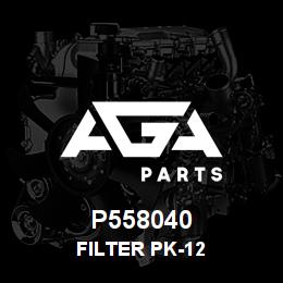 P558040 Caterpillar FILTER PK-12 | AGA Parts