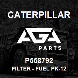 P558792 Caterpillar FILTER - FUEL PK-12 | AGA Parts