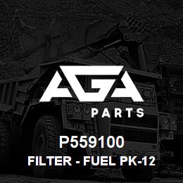 P559100 Caterpillar FILTER - FUEL PK-12 | AGA Parts