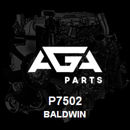 P7502 Caterpillar BALDWIN | AGA Parts P7502 Caterpillar BALDWIN | AGA Parts