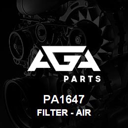 PA1647 Caterpillar FILTER - AIR | AGA Parts PA1647 Caterpillar FILTER - AIR | AGA Parts