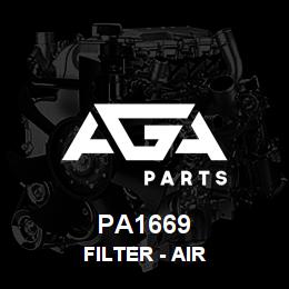 PA1669 Caterpillar FILTER - AIR | AGA Parts