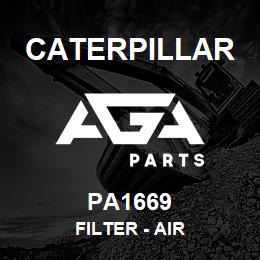 PA1669 Caterpillar FILTER - AIR | AGA Parts