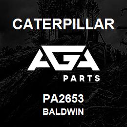 PA2653 Caterpillar BALDWIN | AGA Parts