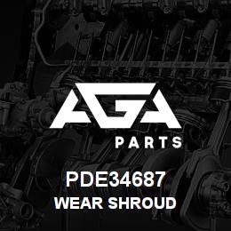 PDE34687 Caterpillar WEAR SHROUD | AGA Parts