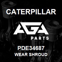 PDE34687 Caterpillar WEAR SHROUD | AGA Parts